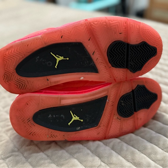 Air Jordan 4 Retro HOT PUNCH Size 8 Women’s RARE - Picture 8 of 10